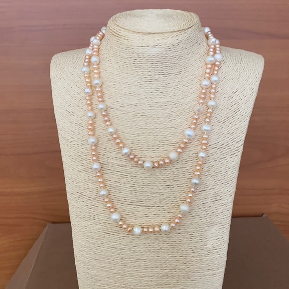 Jewelry - Natural PearlNecklace.Pearl Necklace.Pearl Jewelry